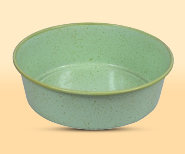 bowl sparkle green