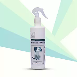Waterless cleansing